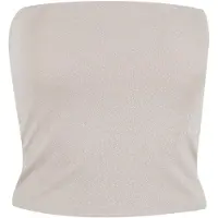 Urban Classics Glitter Bandeau Ermeløs T-skjorte