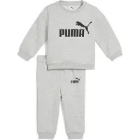 Puma Essentials Minicats Crew Set Toddler, Clothing, Light Gray Heather, 3-4Y
