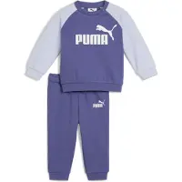 Puma Minicats Essentials Raglan Crew Set Toddler, Clothing, Blue Crystal, 2-4M