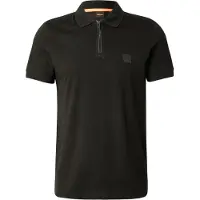 BOSS for man. 50537507 Black slim fit polo shirt (XXL), Casual, Cotton, Short sleeve