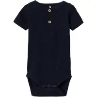 Name it Body k/e - NbmKab - Noos - Dark Sapphire - - 1 år (80) - Kortermet body