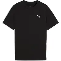 Puma WARDROBE ESS Tee Youth, Clothing, Black, 13-14Y