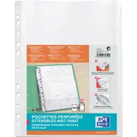 Oxford Kataloglomme Elba A4 med flap (pakke á 10 stk.)