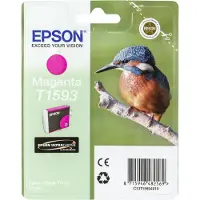 Epson T1593 - 17 ml - magenta - original - blister - blekkpatron - for Stylus Photo R2000