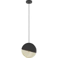 Eglo MUMBLES PENDEL E27 Ø285 SVART/GULL