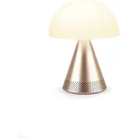 Lexon LH76MD, Gull, Akrylonitril-butadien-styren (ABS), Aluminium, Glass, Soverom, Barnerom, Korridor, Bord, Kontor, LED, Varm hvit, Batteri, USB