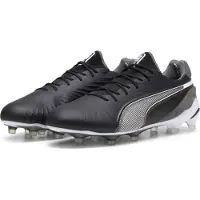 Puma KING ULTIMATE FG/AG Football Boots Unisex, Shoes, Black/White/Cool Dark Gray, 45