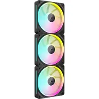 Corsair iCUE Link LX120 RGB - Kabinettvifte - 120 mm - svart (en pakke 3)