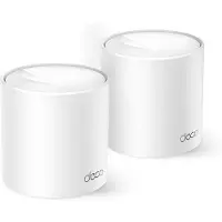 TP-LINK Deco X1500, Hvit, Innvendig lys, Mesh system, Kraft indikator, Dobbelbånd (2.4 GHz / 5 GHz), Wi-Fi 6 (802.11ax)