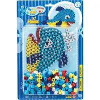 Hama Maxi Perlesett - 250 stk. - Hval - - OneSize - Perler