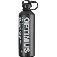 Optimus 8021022, Drivstoff-flaske, Aluminium, Sort, 1 l, 251 g, 8 cm