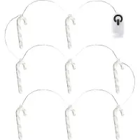 Sirius Home 56423, Kjede, Hvit, 8 ampuller, Batteri, AA, 1050 mm