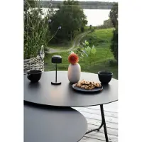 Konstsmide Lille mini Bordlampe LED USB Svart 2200K/2700K dimbar