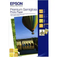 Epson Premium Semigloss Photo A4 20 Sheets 251 G Fotopapir