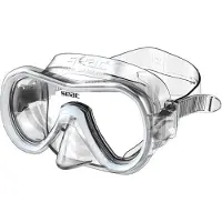 Seac Sub Dykkermaske - Giglio MD - Hvit - - 4-8 år - Dykkermasker