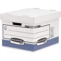 Fellowes R-Kive Prima - Lagerboks - for A4 (210 x 297 mm), Foolscap (343 x 432 mm) - hvit