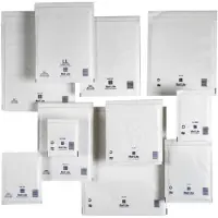 Other Boblekonvolutt Mail Lite Tuff 270x360 mm hvit, 50 stk.