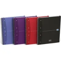 Oxford TIL KONTORET - EUROPEAN BOOK, A4+, KVADRERET - (5 stk.)