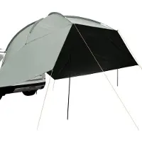 Vevor bilmarkise, stor 10' x 7' skyggedekkende sidemarkise for bil, PU2000mm UV50+ bilmarkise med utvidede sidekalesje og bærbar oppbevaringsveske, egnet for lastebil, SUV, varebil, campingbiler