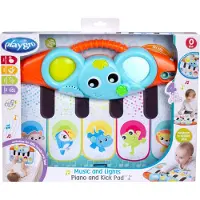 Playgro Pianomatte m. Lyd og lys - - OneSize - Aktivitetsleker