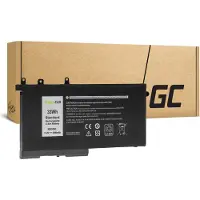 Green Cell - Batteri til bærbar PC (tilsvarer: Dell 3DDDG, Dell 93FTF) - litiumpolymer - 2900 mAh - svart - for Dell Latitude 5280, 5480, 5580