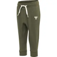 Hummel Joggebukser - hmlApple - Armygrønn - - 3 år (98) - Joggebukse