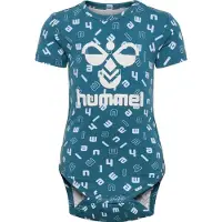 Hummel Body k/e - hmlDrøm - Blue Coral - - 1 år (80) - Kortermet body