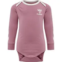 Hummel Maule Body L/S Heather Rose (62 / 3 mnd)