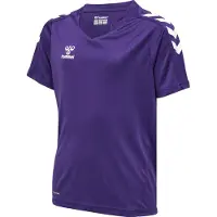 Hummel T-skjorte - hmlCore XK Poly - Acai/Hvit - - 16 år (176) - T-skjorte