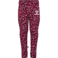 Hummel Leggings - hmlKonfetti - Windsor Wine - - 2 år (92) - Leggings
