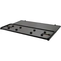 Vevor tredelt lasteplantrekk, kompatibel med 2016-2023 Toyota Tacoma, 5' (60,5") lasteplan, passer kun 5,0' x 4,6' (60,5" x 55,0") innvendig lasteplan, 400 lbs lastekapasitet, LED-lys, hurtig sammenle