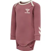 Hummel Body I/e - hmlMaule - Deko Rose - - 2 år (92) - Langermet Body