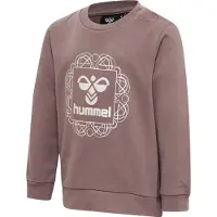 Hummel Collegegenser - hmlLime - Deep Taupe m. Sølv - - 1 år (80) - Collegegenser