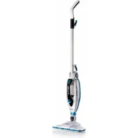 Ariete 4175 Steam Mop 10 in 1 - Damprenser - pinne/håndholdt (2-i-1) - blå/hvit