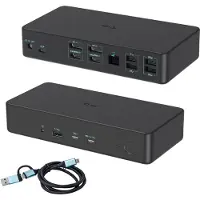 I-Tec - Dokkingstasjon - for bærbar, bærbar - USB-C / Thunderbolt 3 / USB 3.0 - 2 x DP, 2 x HDMI - 1GbE - 100 watt - Europa