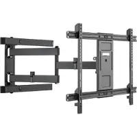 Gembird WM-80ST-05 - Monteringssett (veggmontering) - for LCD-TV - full bevegelse - stål, plastikk - svart - skjermstørrelse: 37-80