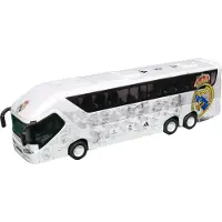 Bandai Real Madrid Cf Retrofriksjonsbuss Med åpningsbare Sidedører Skala 1:50