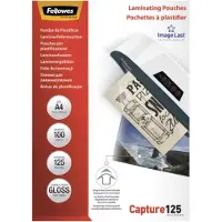 Fellowes Lamineringslommer A4 125 micron glossy - (100 stk.)
