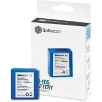 Safescan LB-105 - Batteri - Li - 600 mAh - blå - for 135i, 155i, 155-S, 165i, 165-S