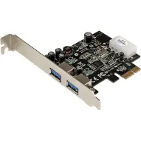 StarTech.com 2-porters Pcie Usb 3.0-kort Med Uasp