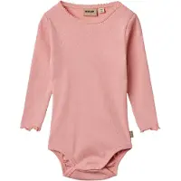 Wheat Body I/e - Rib - Regitze - Rose - - 68 - Langermet Body