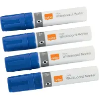 Nobo Glide Jumbo Chisel Tip Krittmarkør 4 Enheter