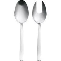 Fiskars Functionalform Salat 2 Pieces-matt Steel Bestikksett