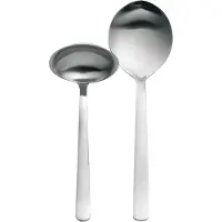 Fiskars Functionalform Serving 2 Pieces-matt Steel Bestikksett
