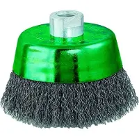 Lessmann kopbørste. Bølget 100mm M14 RF 0,35