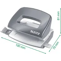 Leitz Hullemaskin Mini 2h/10a WOW Rosa