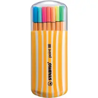 Stabilo Boligafos Fineliner Point 88 Penn 20 Enheter