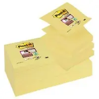 Post-It Z-Notes R-330 - Noter - 76 x 76 mm - 100 ark - gul