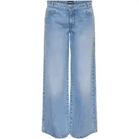 Pieces Pcselma Lw Jeans Med Vid Passform