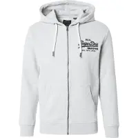 Superdry Vl Embroidered Genser Med Hel Glidelås